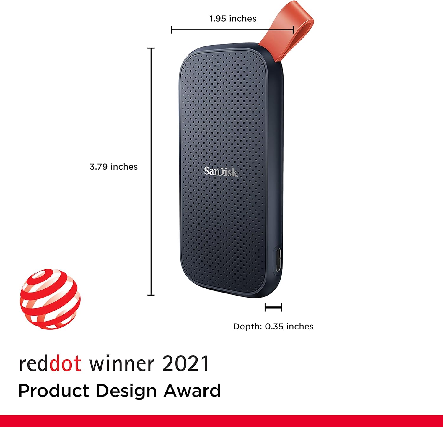 SanDisk Portable SSD 2TB- up to 800MBs Read Speed - الصورة 3
