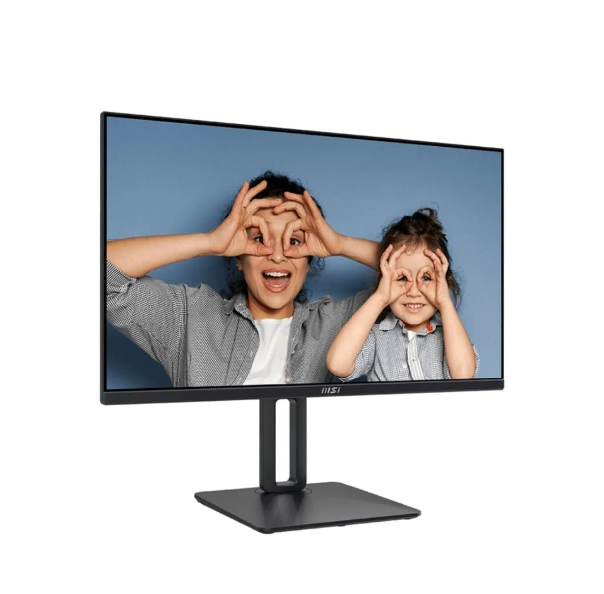 "MSI Pro MP251P 25-inch IPS monitor with 100Hz refresh rate, 1ms response time, ergonomic adjustable stand, built-in speakers, and slim bezel design."