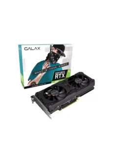 GALAX GeForce RTX 3060 12GB GDDR6 graphics card with Ray Tracing and DLSS support, 3 × HDMI and 1 × DisplayPort for smooth, high-performance gaming.