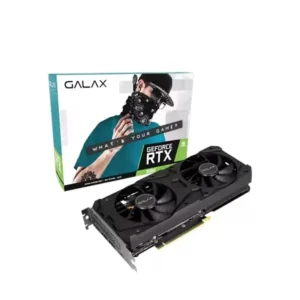 GALAX GeForce RTX 3060 12GB GDDR6 graphics card with Ray Tracing and DLSS support, 3 × HDMI and 1 × DisplayPort for smooth, high-performance gaming.