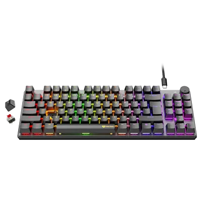 MEETION MK008 PRO 80% RGB Hot-swap Mechanical Keyboard - الصورة 2