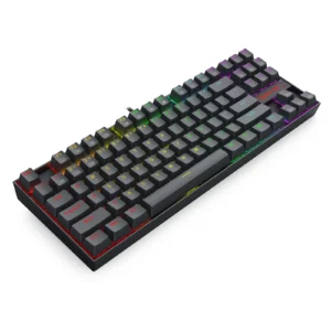 REDRAGON K552E Elite mechanical gaming keyboard with rainbow LED backlight and tenkeyless design